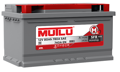 12 VOLT 80 AMPER (ALÇAK) MUTLU AKÜ 